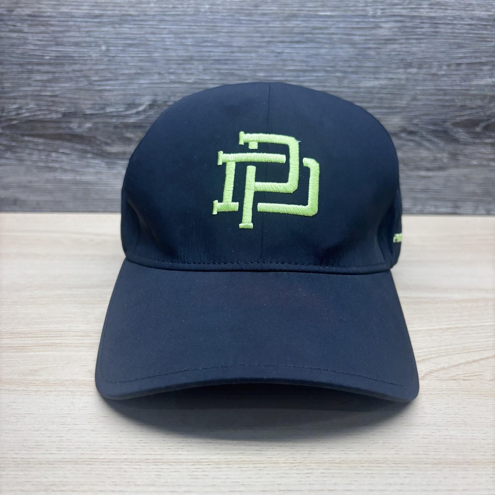Prodigy Hat Cap‎ Fitted Mens XL Black Disc Golf Logo Stretch Embroidered